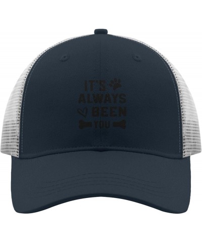 It's Always Been You Hats 80s hat Apricot Trucker Hats Gifts for Son Golf Cap Marine Blue $9.55 Baseball Caps