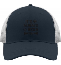 It's Always Been You Hats 80s hat Apricot Trucker Hats Gifts for Son Golf Cap Marine Blue $9.55 Baseball Caps