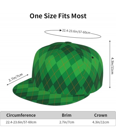 St. Patrick's Day Baseball Cap, Flat Brim Trucker Hat, Buckle Adjustable St. Patrick's Day11 $14.19 Baseball Caps