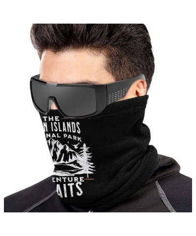 Virgin Islands National Park Neck Warmer Headwear Face Scarf Mask Balaclava Painting $10.19 Balaclavas