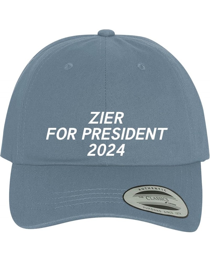 Zier for President 2024 - Comfortable Dad Hat Baseball Cap Light Blue $15.97 Baseball Caps