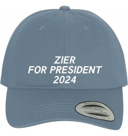 Zier for President 2024 - Comfortable Dad Hat Baseball Cap Light Blue $15.97 Baseball Caps