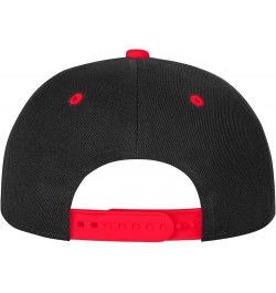 Cute Turtles Snapback Hat for Men Women Baseball Cap Trucker Flat Bill Hats Dad Caps Red $11.39 Baseball Caps