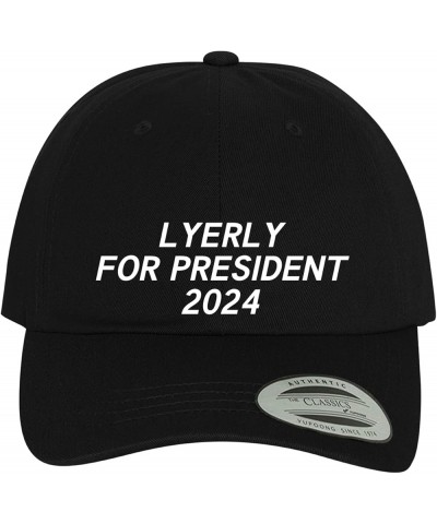 Lyerly for President 2024 - Comfortable Dad Hat Baseball Cap Black $10.56 Baseball Caps