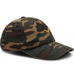 Pterodactyl Premium Dad Hat Embroidered Baseball Cap Dinosaur Green Camo $14.49 Baseball Caps