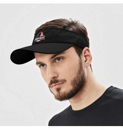 Visor for Men Tuck Frump Cap, Sun Visor Hats for Women Golf Hat Funny Golf Caps Allblack $10.34 Visors