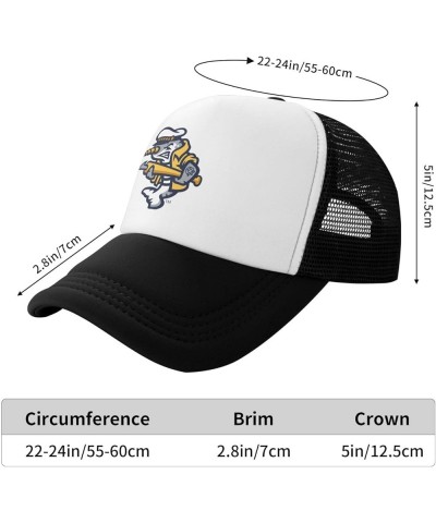 Norwich Sea Unicorns University Trucker Hats for Both Men and Women - Mesh Baseball Snapback Hats Black $8.61 Baseball Caps