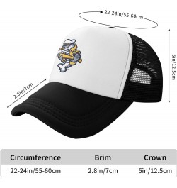 Norwich Sea Unicorns University Trucker Hats for Both Men and Women - Mesh Baseball Snapback Hats Black $8.61 Baseball Caps