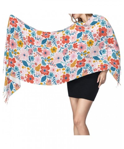 Sweet Gifts For Women - Scarves For Women Gifts Floral Ditsy Blanket Scarf Scarves Oversized Wrap Shawl Gift $12.68 Scarves