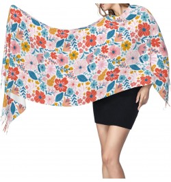 Sweet Gifts For Women - Scarves For Women Gifts Floral Ditsy Blanket Scarf Scarves Oversized Wrap Shawl Gift $12.68 Scarves