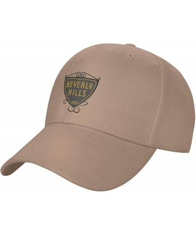 Shield of Beverly Hills, California Baseball Cap for Men Women Classic Solid Color Adjustable Dad Hat Natural $12.26 Baseball...