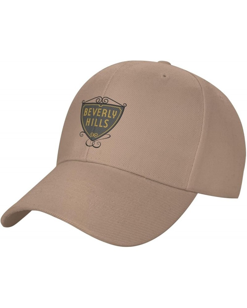 Shield of Beverly Hills, California Baseball Cap for Men Women Classic Solid Color Adjustable Dad Hat Natural $12.26 Baseball...