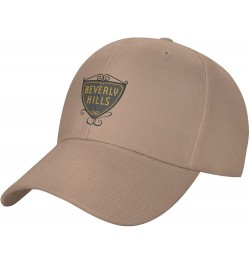 Shield of Beverly Hills, California Baseball Cap for Men Women Classic Solid Color Adjustable Dad Hat Natural $12.26 Baseball...