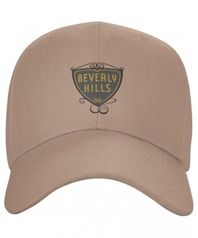 Shield of Beverly Hills, California Baseball Cap for Men Women Classic Solid Color Adjustable Dad Hat Natural $12.26 Baseball...