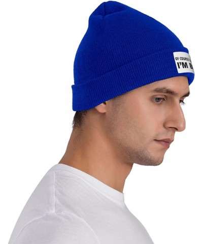 Beanie, of Course I'm Right I'm Bob Beanie Hat Women Knit Hat Men Slouchy Skull Cap Knitted Hat Hedging Hat Black Blue $7.02 ...