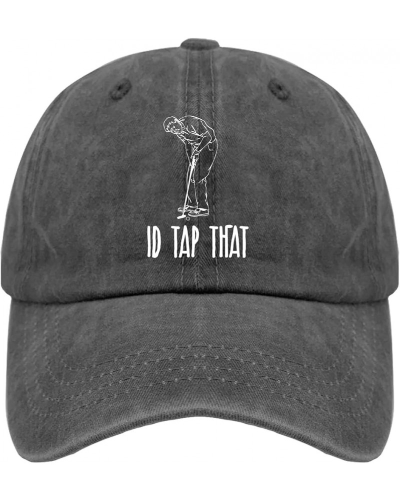 I'd Tap That Caps Custom Baseball Cap Pigment Black Dad Hats for Men Gifts for Daughter Baseball Caps Pigment Black $10.79 Su...