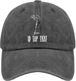 I'd Tap That Caps Custom Baseball Cap Pigment Black Dad Hats for Men Gifts for Daughter Baseball Caps Pigment Black $10.79 Su...