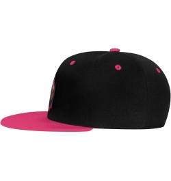 Cool Bunny Snapback Hat for Men Women Baseball Cap Trucker Flat Bill Hats Dad Caps Pink $10.91 Baseball Caps