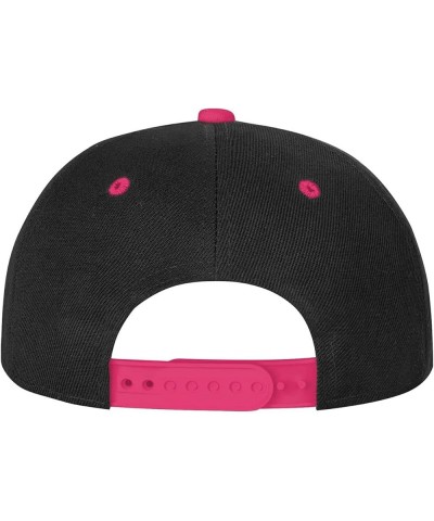 Cool Bunny Snapback Hat for Men Women Baseball Cap Trucker Flat Bill Hats Dad Caps Pink $10.91 Baseball Caps