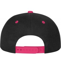 Cool Bunny Snapback Hat for Men Women Baseball Cap Trucker Flat Bill Hats Dad Caps Pink $10.91 Baseball Caps