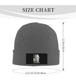 Trump Middle Finger 2024 I'll Be Back Knit Hat Mans Women Knitted Hat Winter Soft Beanie Hat Deep Heather $11.18 Skullies & B...