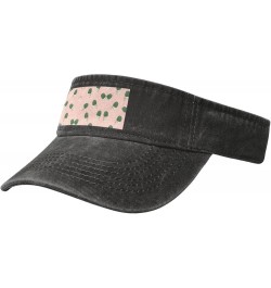 Cactus Green Sun Visor Hats,Open Top Hat for Women and Men,Fishing-Hats,Adult Sunscreen Visor Cap Black $12.81 Visors