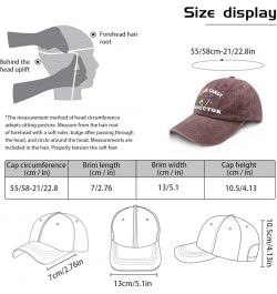 Baseball Cap Women Christmas Running Cap for Men Tennis Hats Light Weight Candy inspectorr Visor Hat Wine Red $9.43 Sun Hats