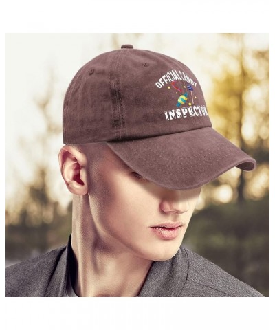 Baseball Cap Women Christmas Running Cap for Men Tennis Hats Light Weight Candy inspectorr Visor Hat Wine Red $9.43 Sun Hats