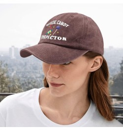 Baseball Cap Women Christmas Running Cap for Men Tennis Hats Light Weight Candy inspectorr Visor Hat Wine Red $9.43 Sun Hats