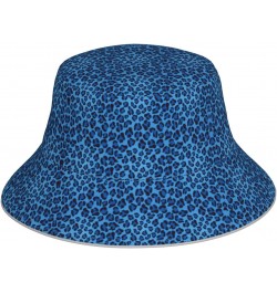 Leopard Skin Animal Print Reversible Reflective Bucket Hat,Packable Travel Hat Beach Fishing Hat $12.56 Bucket Hats