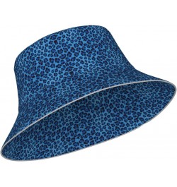 Leopard Skin Animal Print Reversible Reflective Bucket Hat,Packable Travel Hat Beach Fishing Hat $12.56 Bucket Hats