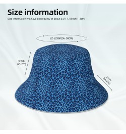 Leopard Skin Animal Print Reversible Reflective Bucket Hat,Packable Travel Hat Beach Fishing Hat $12.56 Bucket Hats