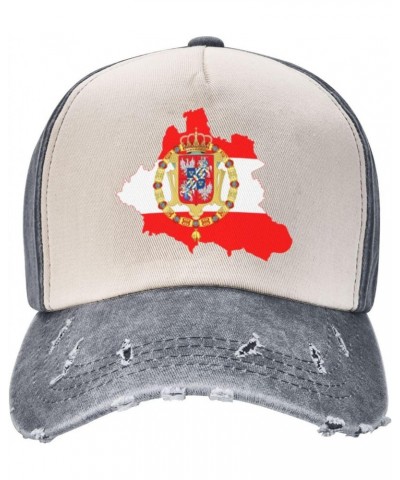 Flag Map of The Polish Lithuanian Commonwealth Upgrade Your Style with Funny Adjustable Cotton Baseball Caps for Men and Wome...