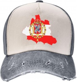 Flag Map of The Polish Lithuanian Commonwealth Upgrade Your Style with Funny Adjustable Cotton Baseball Caps for Men and Wome...