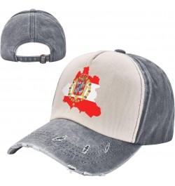 Flag Map of The Polish Lithuanian Commonwealth Upgrade Your Style with Funny Adjustable Cotton Baseball Caps for Men and Wome...