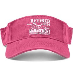 Retired Under New Management See Wife for Details Cap Visors for Teens Visor Hat with Pink $10.28 Visors