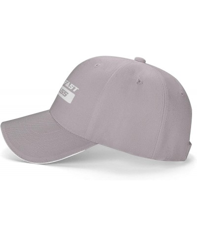 Drive Fast Eat Ass Trucker Hat Adjustable Classic Baseball Black Men Women Sandwitch Headwear Gray $11.31 Baseball Caps