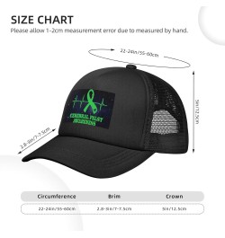 Cerebral Palsy Awareness Baseball Cap Adjustable Casual Mesh Hats Duck Tongue Hat for Men Women14 Black $12.08 Baseball Caps