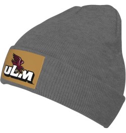 ULM Warhawk Stretch Beanie Knit Hat for Men Women Winter Fall Spring Warm Cap Deep Heather $11.27 Skullies & Beanies