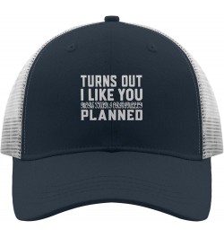 turnss Out i Like You More thans i Originally plannedd hat Womens Summer hat Apricot Hiking hat Women Gifts for Son Marine Bl...