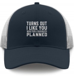 turnss Out i Like You More thans i Originally plannedd hat Womens Summer hat Apricot Hiking hat Women Gifts for Son Marine Bl...