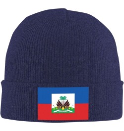 Beanie,Haiti Haitian Flag Beanie Hat Women Skull Cap Men Knit Hat Winter Slouchy Hat Knitted Hat Black Navy Blue $11.70 Skull...