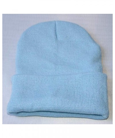 Slouchy Turban Hats Cancer Headwear Cancer Sleep Cap Stretchy Turban Head Wrap Lightweight Head Covering Light Blue $6.14 Rai...