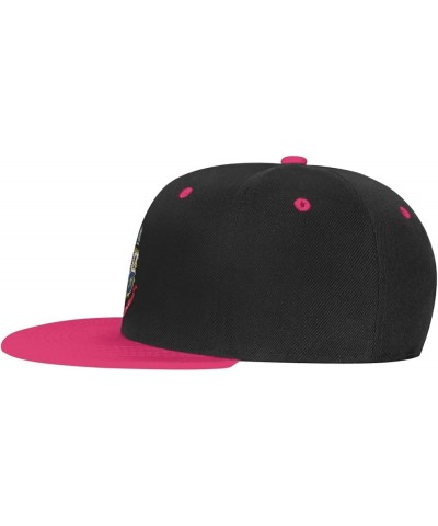 Seal of Stamford, Connecticut Baseball Cap for Men Women Snapback Hat Adjustable Flat Bill Hats Pink $12.61 Baseball Caps