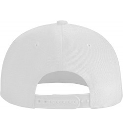 Dragonfly Classic Snapback Hat, Unisex Baseball Cap Flat Bill Brim, Stylish/Adjustable Size White $11.62 Baseball Caps