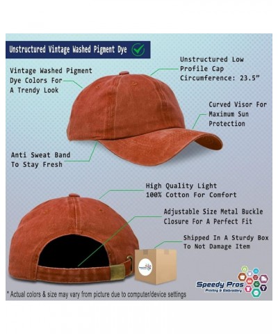 Soft Washed Baseball Cap All is Well Cotton Dad Hats for Men & Women Orange $14.83 Baseball Caps