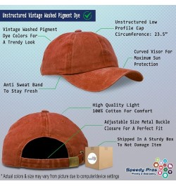 Soft Washed Baseball Cap All is Well Cotton Dad Hats for Men & Women Orange $14.83 Baseball Caps