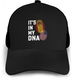 Spain It's in My DNA Baseball Cap Women Men Hat Outdoor Leisure Sun Hat Adjustable Truck Driver Baseball Caps Dad Hats Black ...