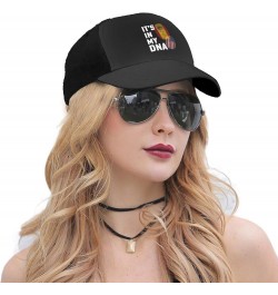 Spain It's in My DNA Baseball Cap Women Men Hat Outdoor Leisure Sun Hat Adjustable Truck Driver Baseball Caps Dad Hats Black ...