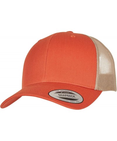 Men's Trucker Orange/Khaki $15.18 Baseball Caps